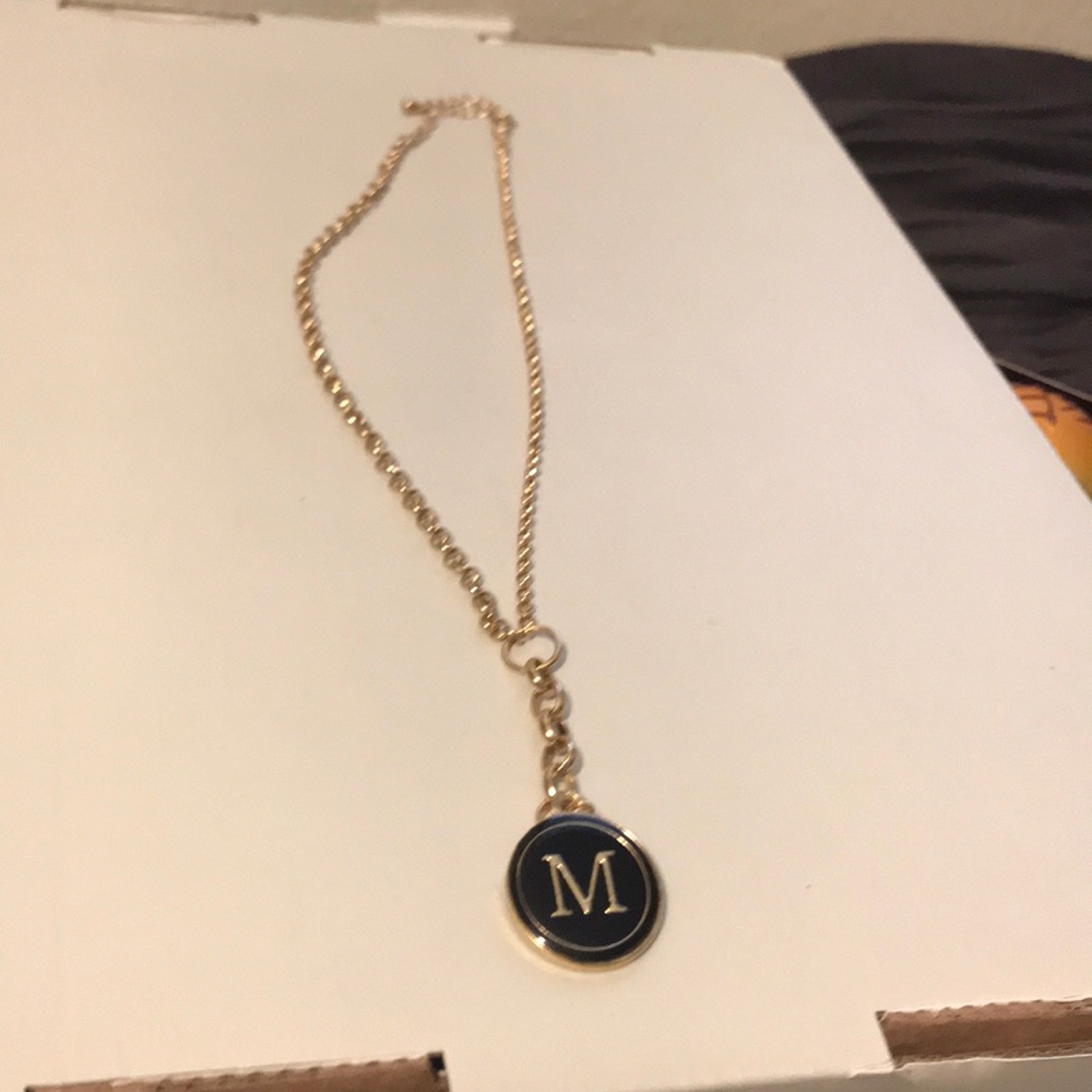 M necklace
